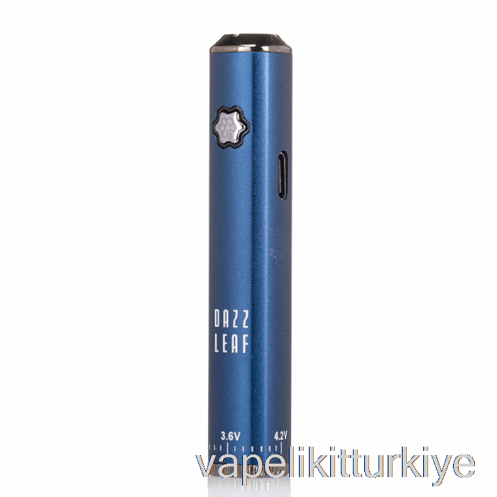Vape Elektronik Sigara Dazzleaf Squarii Alt Büküm 510 Pil Lacivert